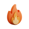 3D Practice Streak Flame